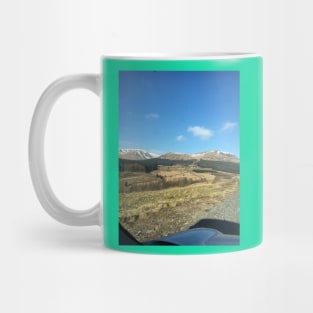 Scenic Snowy Scottish Mountain Mug